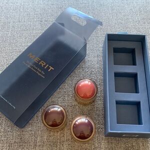 NEW! Merit Flush Balm Trio